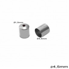 Καπελάκι Τελείωμα 6mm Φ4.5 Silver_256101735-S